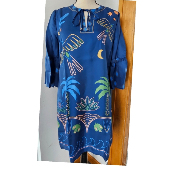 NWT Johnny Was Jade 'Lorianne' Mini Dress, XS - Picture 5 of 16